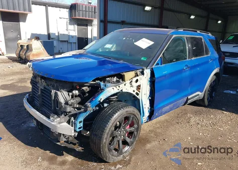 2020 Ford Explorer St from USA, damaged, VIN 1FM5K8GC5LGB80677